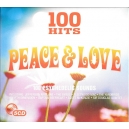 100 HITS  PEACE & LOVE (Various CD)